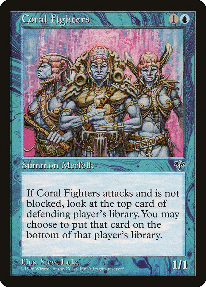 Coral Fighters [Mirage] MTG Single Magic: The Gathering    | Red Claw Gaming