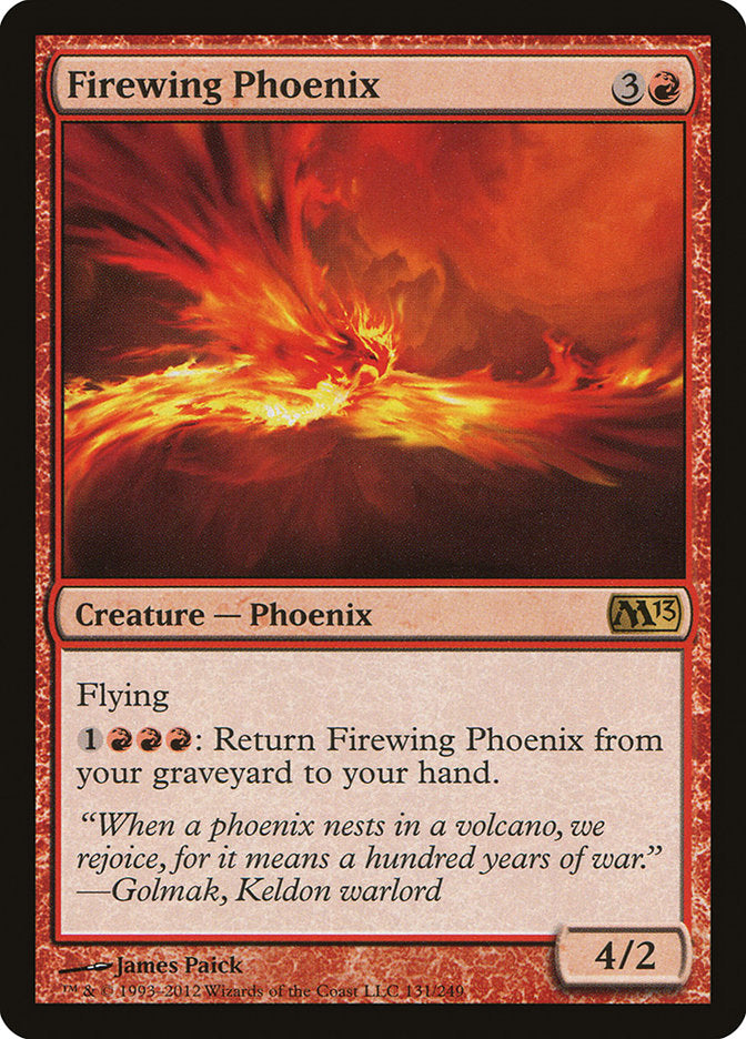 Firewing Phoenix [Magic 2013] MTG Single Magic: The Gathering    | Red Claw Gaming