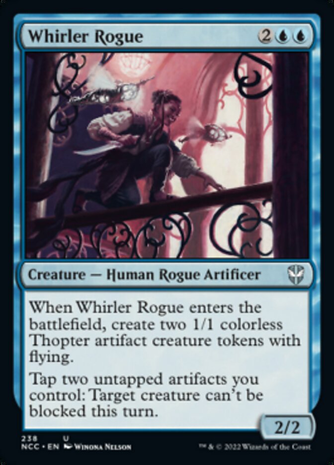 Whirler Rogue [Streets of New Capenna Commander] MTG Single Magic: The Gathering    | Red Claw Gaming