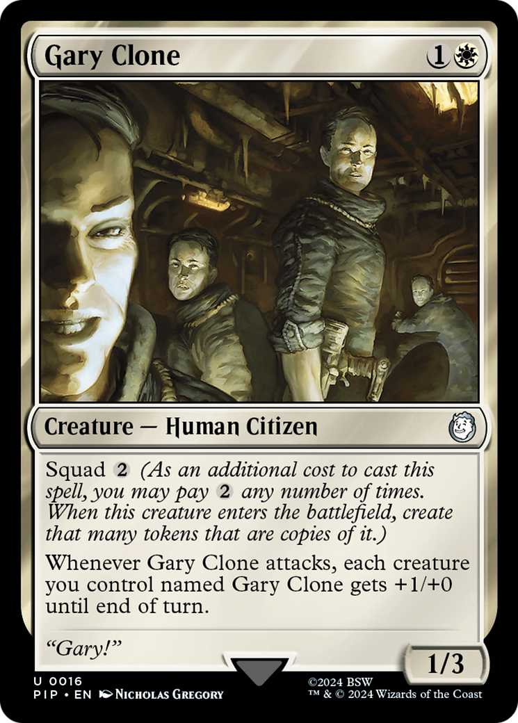 Gary Clone [Fallout] MTG Single Magic: The Gathering    | Red Claw Gaming