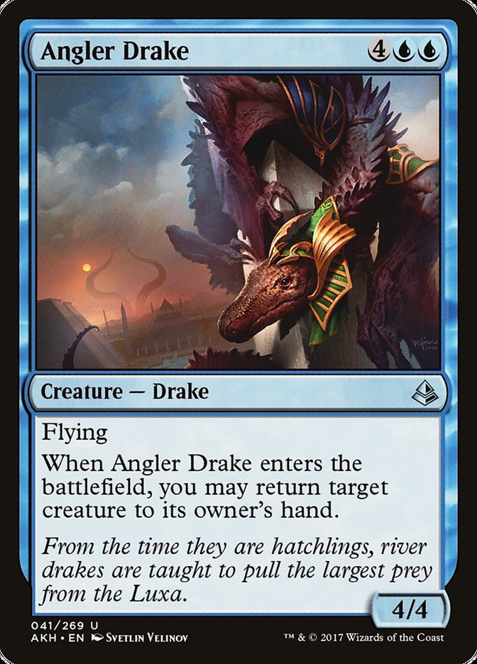 Angler Drake [Amonkhet] MTG Single Magic: The Gathering    | Red Claw Gaming
