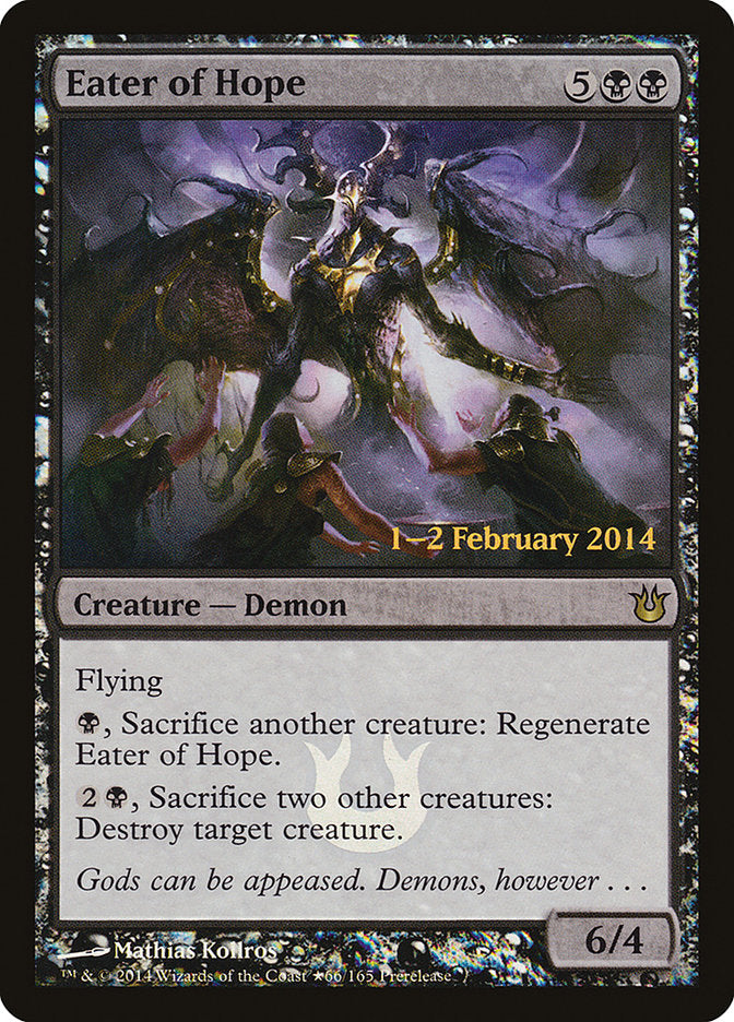 Eater of Hope [Born of the Gods Prerelease Promos] MTG Single Magic: The Gathering    | Red Claw Gaming