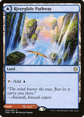Riverglide Pathway // Lavaglide Pathway [Zendikar Rising] MTG Single Magic: The Gathering    | Red Claw Gaming
