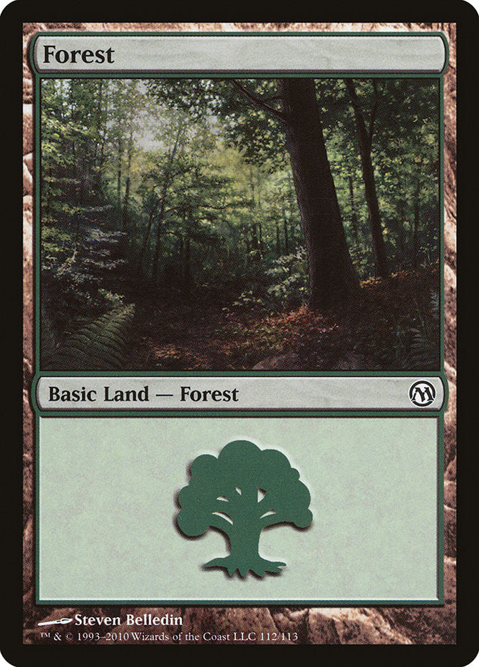 Forest (112) [Duels of the Planeswalkers] MTG Single Magic: The Gathering    | Red Claw Gaming