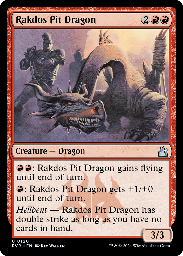 Rakdos Pit Dragon [Ravnica Remastered] MTG Single Magic: The Gathering    | Red Claw Gaming