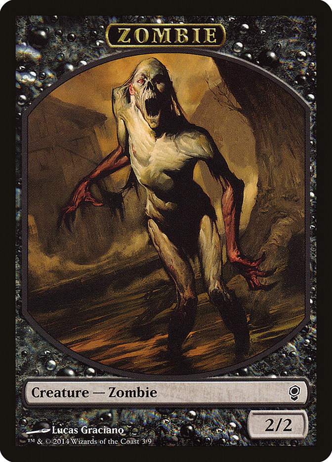 Zombie Token [Conspiracy Tokens] MTG Single Magic: The Gathering    | Red Claw Gaming