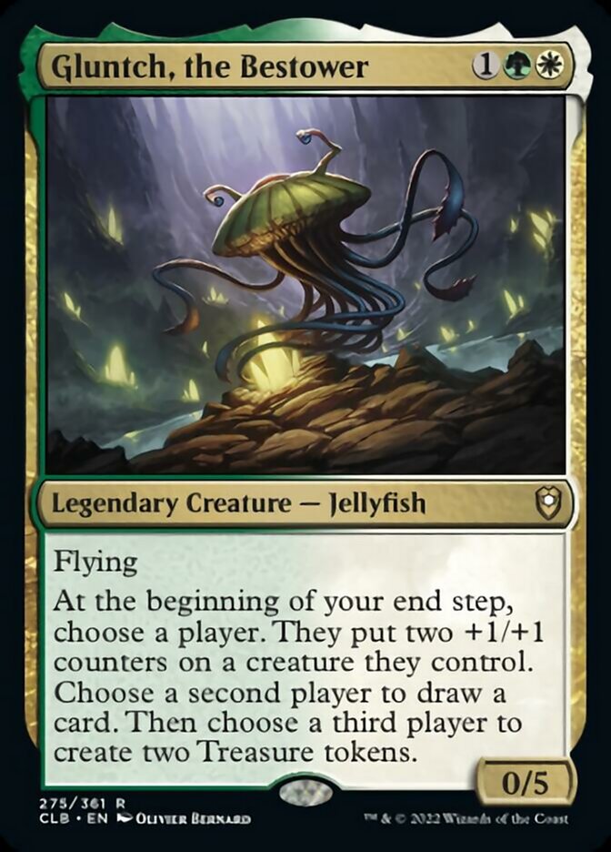 Gluntch, the Bestower [Commander Legends: Battle for Baldur's Gate] MTG Single Magic: The Gathering    | Red Claw Gaming