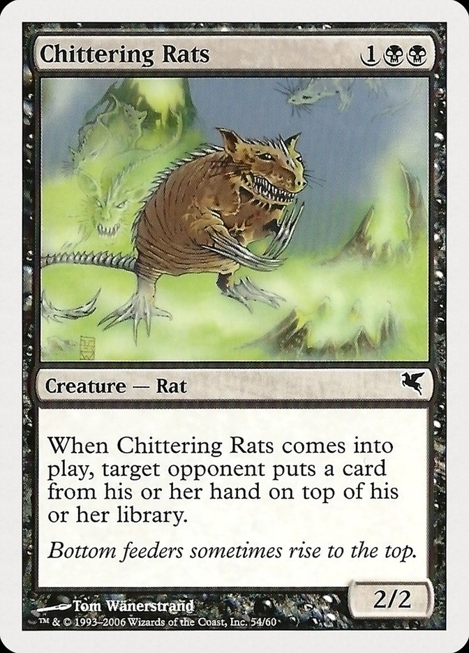 Chittering Rats (54) [Hachette UK] MTG Single Magic: The Gathering    | Red Claw Gaming