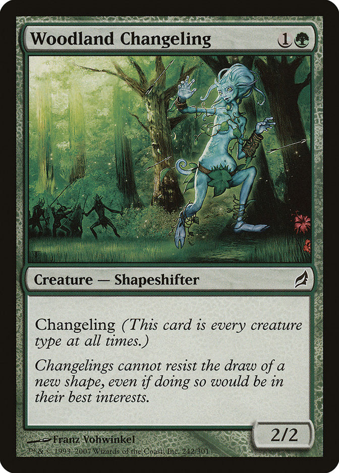 Woodland Changeling [Lorwyn] MTG Single Magic: The Gathering    | Red Claw Gaming