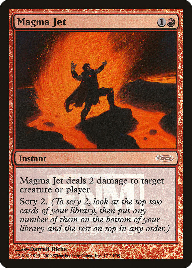 Magma Jet [Friday Night Magic 2009] MTG Single Magic: The Gathering    | Red Claw Gaming
