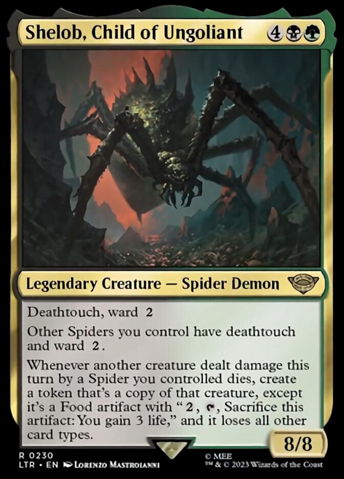 Shelob, Child of Ungoliant [The Lord of the Rings: Tales of Middle-Earth] MTG Single Magic: The Gathering    | Red Claw Gaming