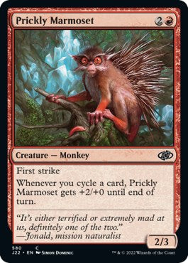 Prickly Marmoset [Jumpstart 2022] MTG Single Magic: The Gathering    | Red Claw Gaming