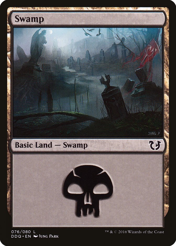 Swamp (76) [Duel Decks: Blessed vs. Cursed] MTG Single Magic: The Gathering    | Red Claw Gaming