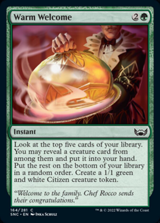 Warm Welcome [Streets of New Capenna] MTG Single Magic: The Gathering    | Red Claw Gaming