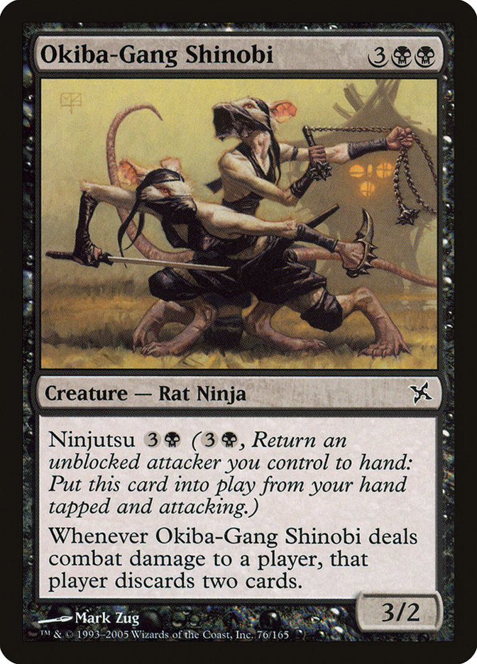 Okiba-Gang Shinobi [Betrayers of Kamigawa] MTG Single Magic: The Gathering    | Red Claw Gaming