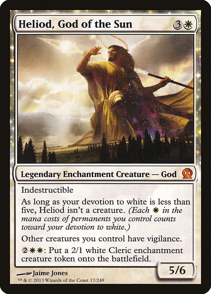 Heliod, God of the Sun [Theros] MTG Single Magic: The Gathering    | Red Claw Gaming