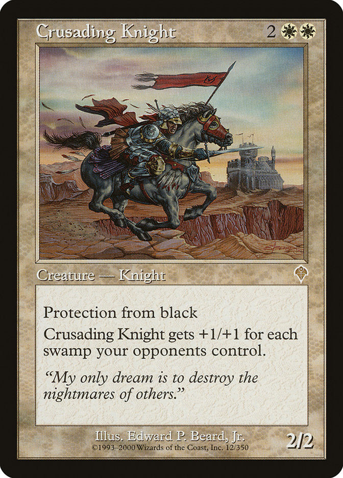 Crusading Knight [Invasion] MTG Single Magic: The Gathering    | Red Claw Gaming