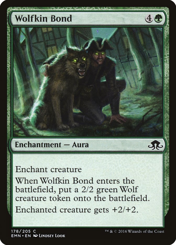 Wolfkin Bond [Eldritch Moon] MTG Single Magic: The Gathering    | Red Claw Gaming