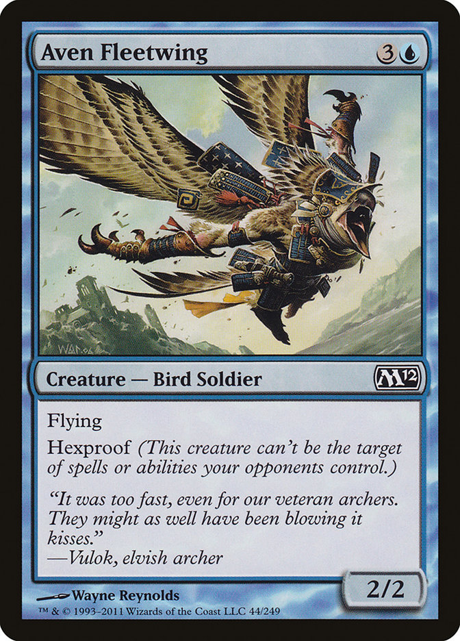 Aven Fleetwing [Magic 2012] MTG Single Magic: The Gathering    | Red Claw Gaming