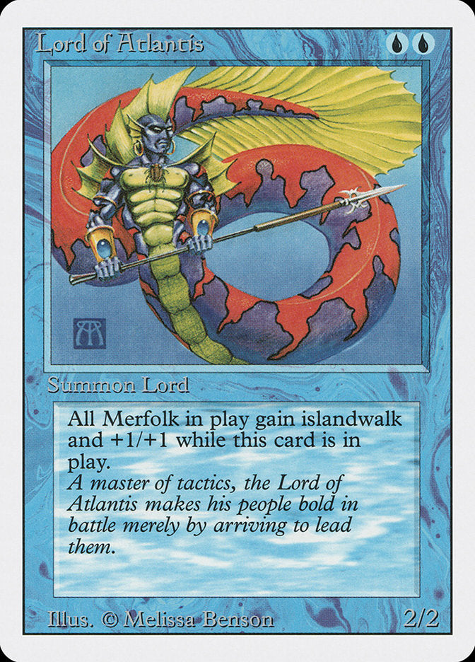 Lord of Atlantis [Revised Edition] MTG Single Magic: The Gathering    | Red Claw Gaming