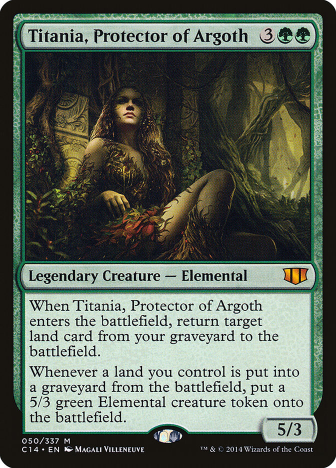 Titania, Protector of Argoth [Commander 2014] MTG Single Magic: The Gathering    | Red Claw Gaming
