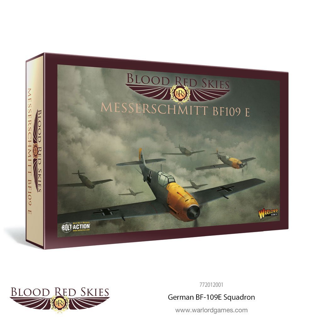 Messerschmitt BF109E Blood Red Skies Warlord Games    | Red Claw Gaming