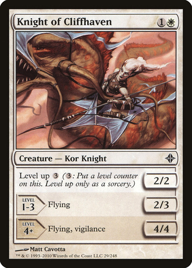 Knight of Cliffhaven [Rise of the Eldrazi] MTG Single Magic: The Gathering    | Red Claw Gaming