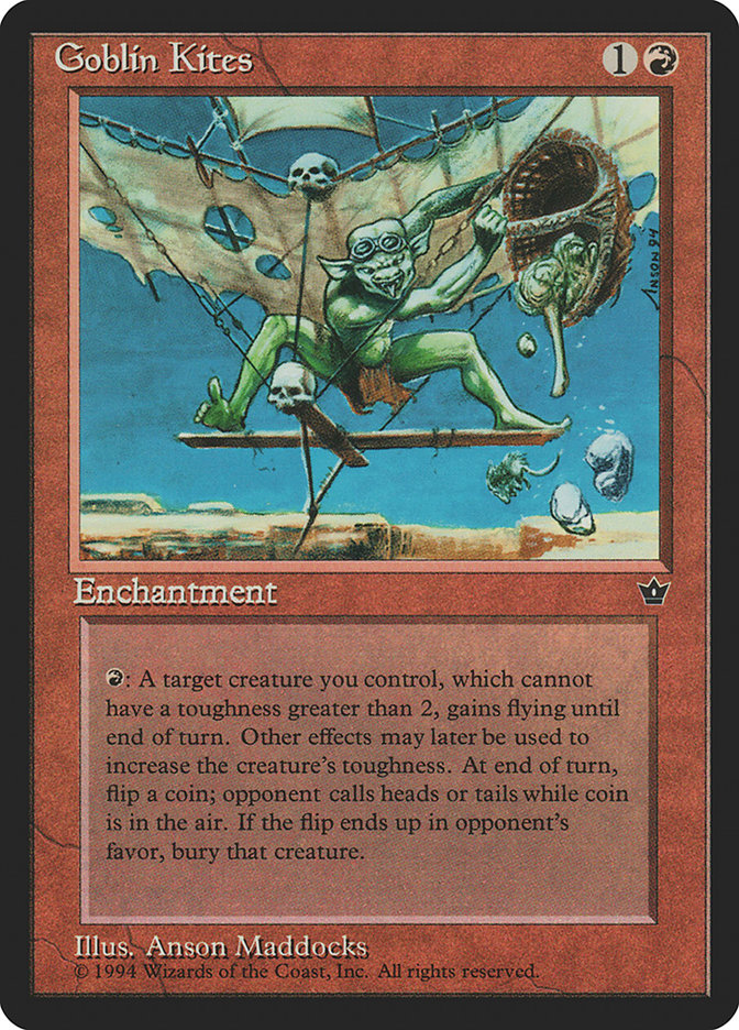 Goblin Kites [Fallen Empires] MTG Single Magic: The Gathering    | Red Claw Gaming