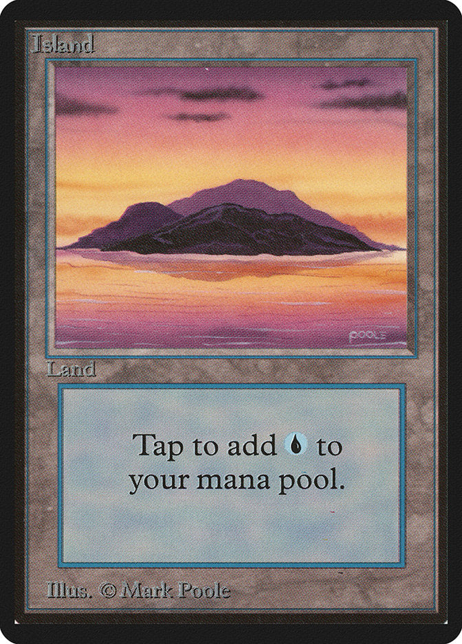Island (291) [Beta Edition] MTG Single Magic: The Gathering    | Red Claw Gaming