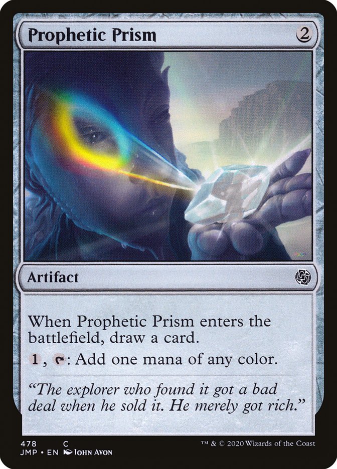 Prophetic Prism [Jumpstart] MTG Single Magic: The Gathering    | Red Claw Gaming