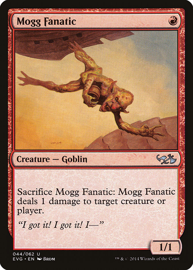 Mogg Fanatic (Elves vs. Goblins) [Duel Decks Anthology] MTG Single Magic: The Gathering    | Red Claw Gaming