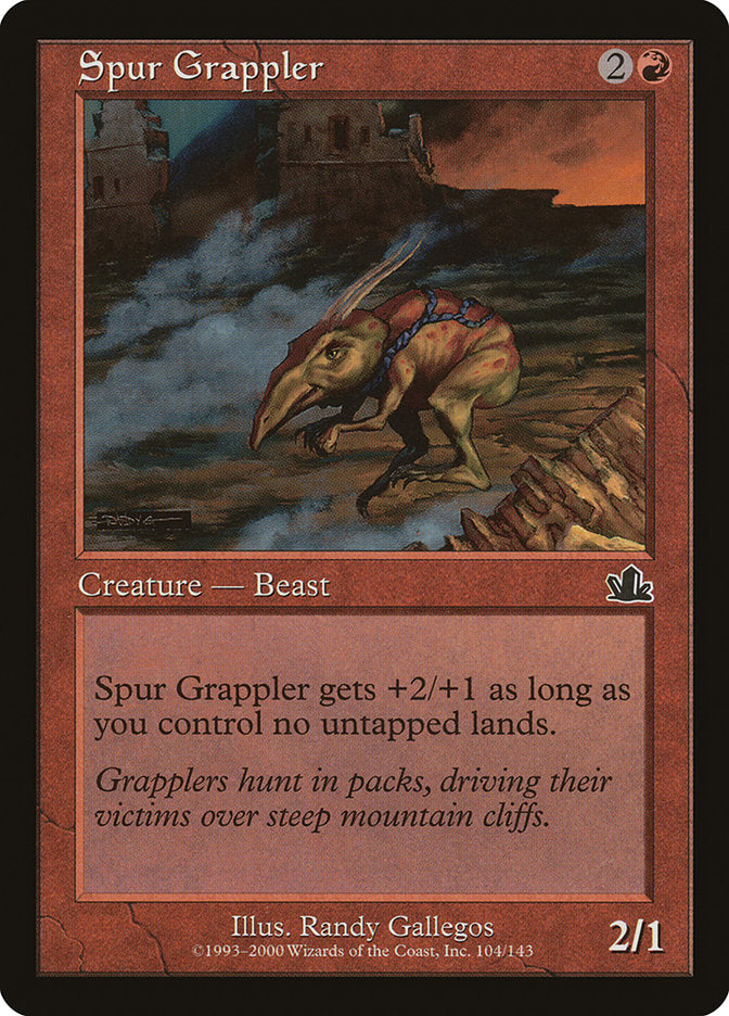 Spur Grappler [Prophecy] MTG Single Magic: The Gathering    | Red Claw Gaming