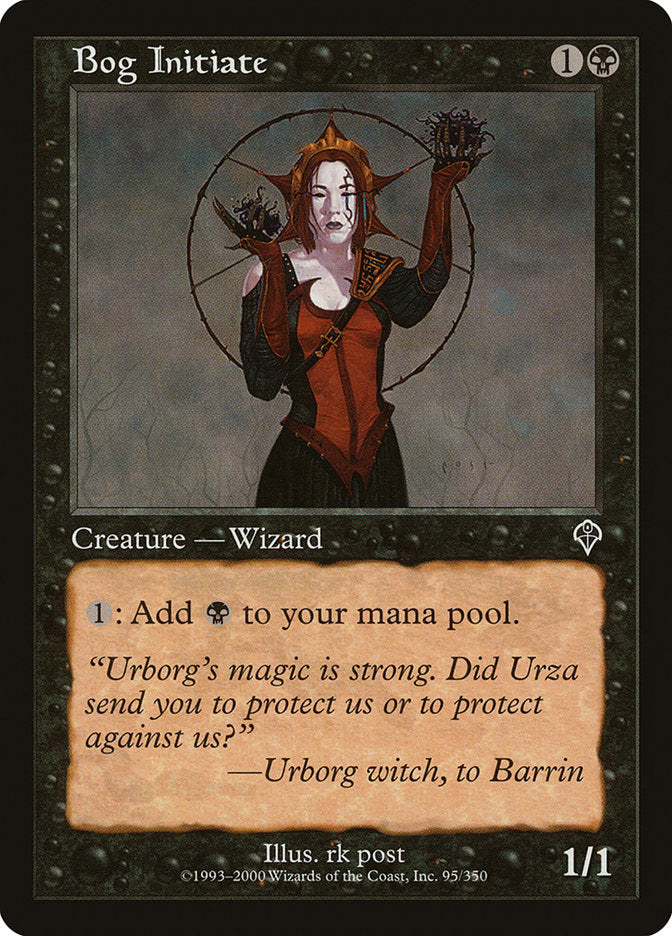 Bog Initiate [Invasion] MTG Single Magic: The Gathering    | Red Claw Gaming