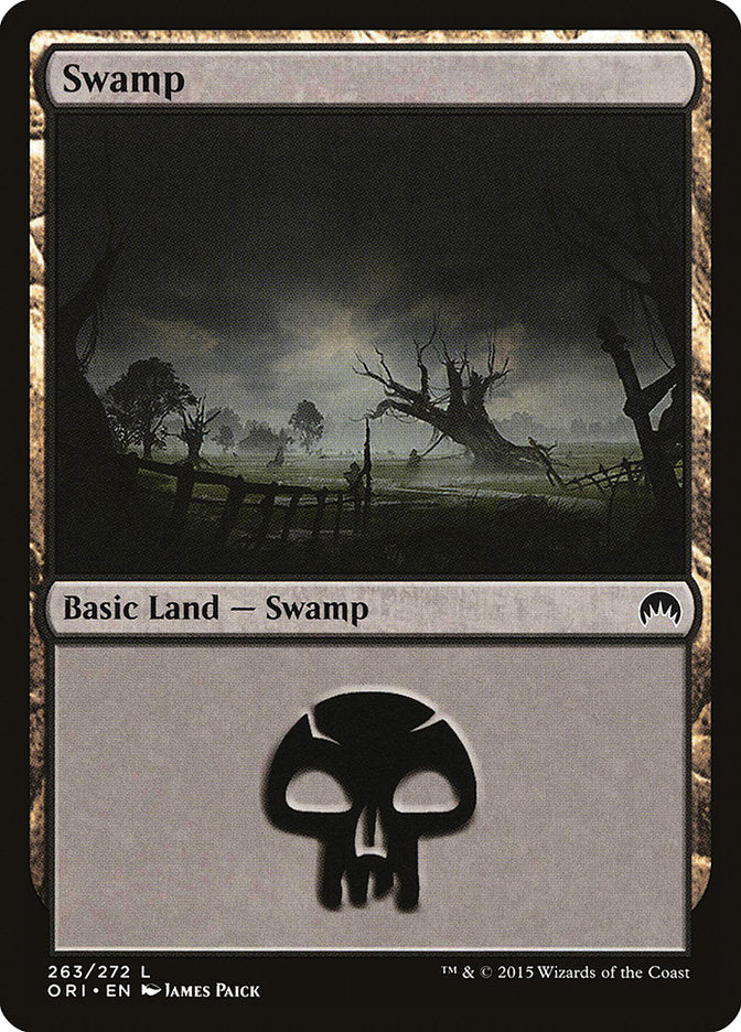 Swamp (263) [Magic Origins] MTG Single Magic: The Gathering    | Red Claw Gaming