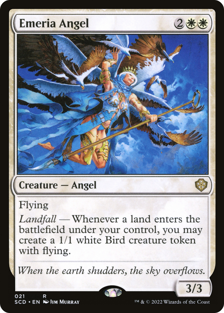 Emeria Angel [Starter Commander Decks] MTG Single Magic: The Gathering    | Red Claw Gaming