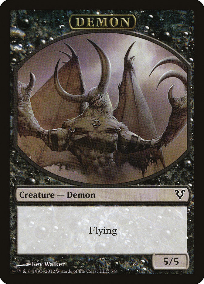 Demon Token [Avacyn Restored Tokens] MTG Single Magic: The Gathering    | Red Claw Gaming