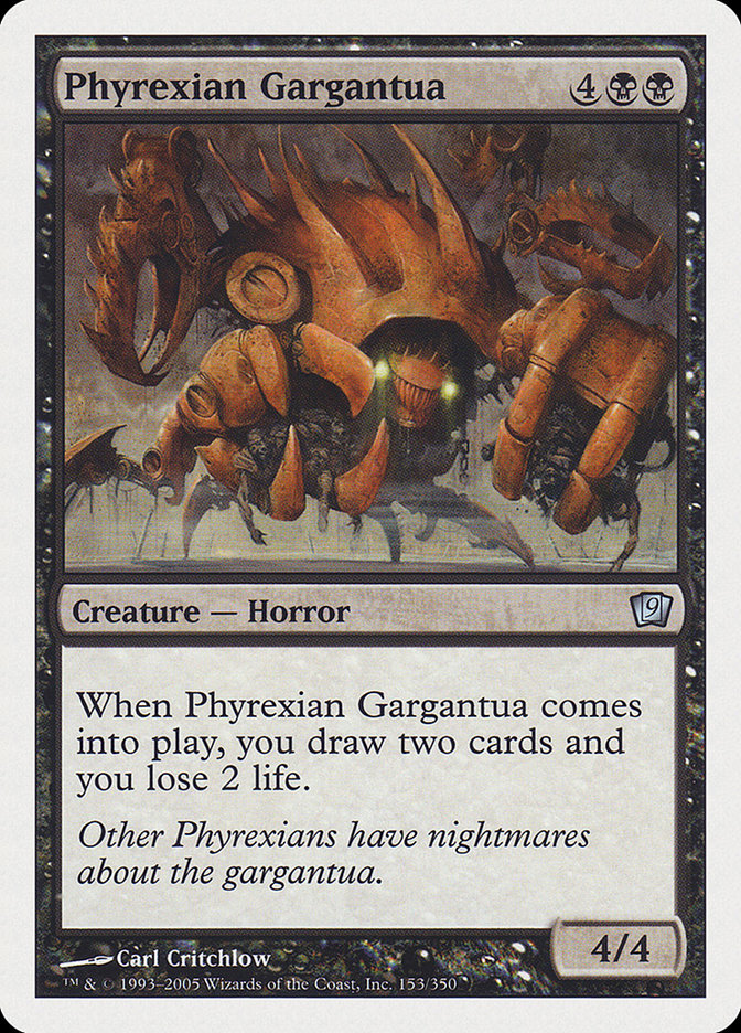Phyrexian Gargantua [Ninth Edition] MTG Single Magic: The Gathering    | Red Claw Gaming