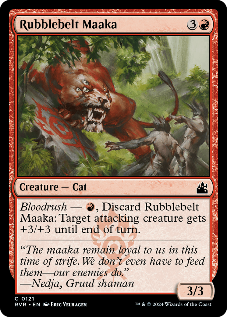 Rubblebelt Maaka [Ravnica Remastered] MTG Single Magic: The Gathering    | Red Claw Gaming