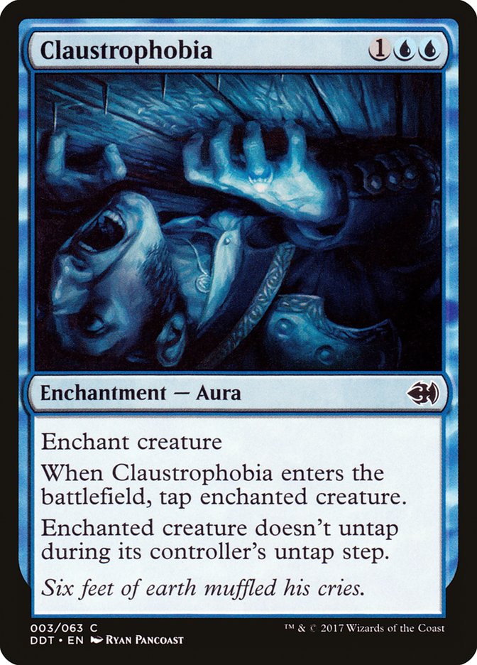 Claustrophobia [Duel Decks: Merfolk vs. Goblins] MTG Single Magic: The Gathering    | Red Claw Gaming