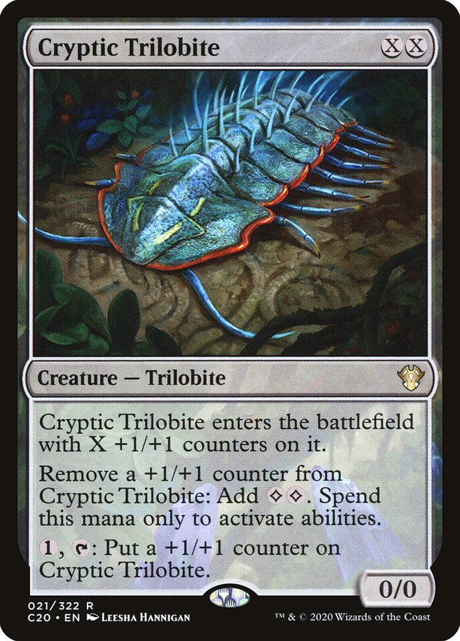 Cryptic Trilobite [Commander 2020] MTG Single Magic: The Gathering    | Red Claw Gaming