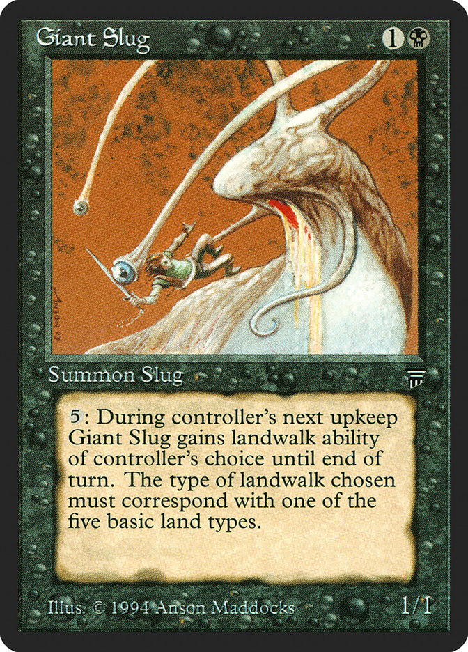 Giant Slug [Legends] MTG Single Magic: The Gathering    | Red Claw Gaming