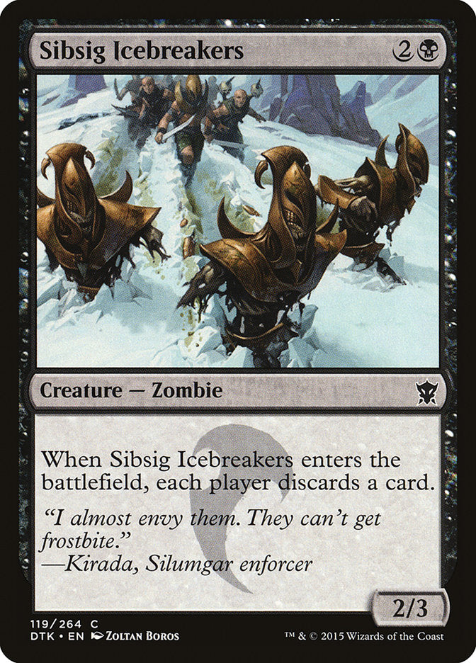 Sibsig Icebreakers [Dragons of Tarkir] MTG Single Magic: The Gathering    | Red Claw Gaming