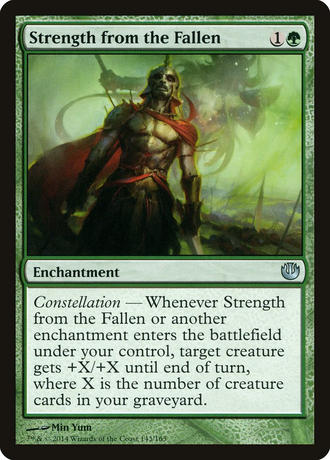 Strength from the Fallen [Journey into Nyx] MTG Single Magic: The Gathering    | Red Claw Gaming