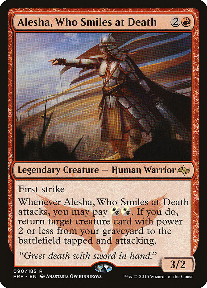 Alesha, Who Smiles at Death [Fate Reforged] MTG Single Magic: The Gathering    | Red Claw Gaming