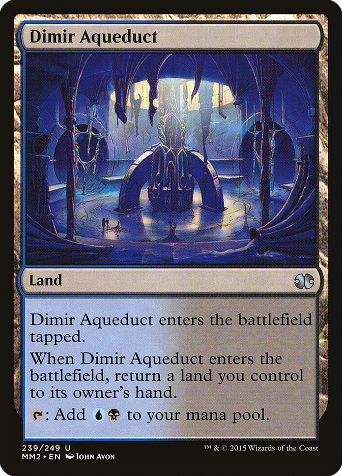 Dimir Aqueduct [Modern Masters 2015] MTG Single Magic: The Gathering    | Red Claw Gaming