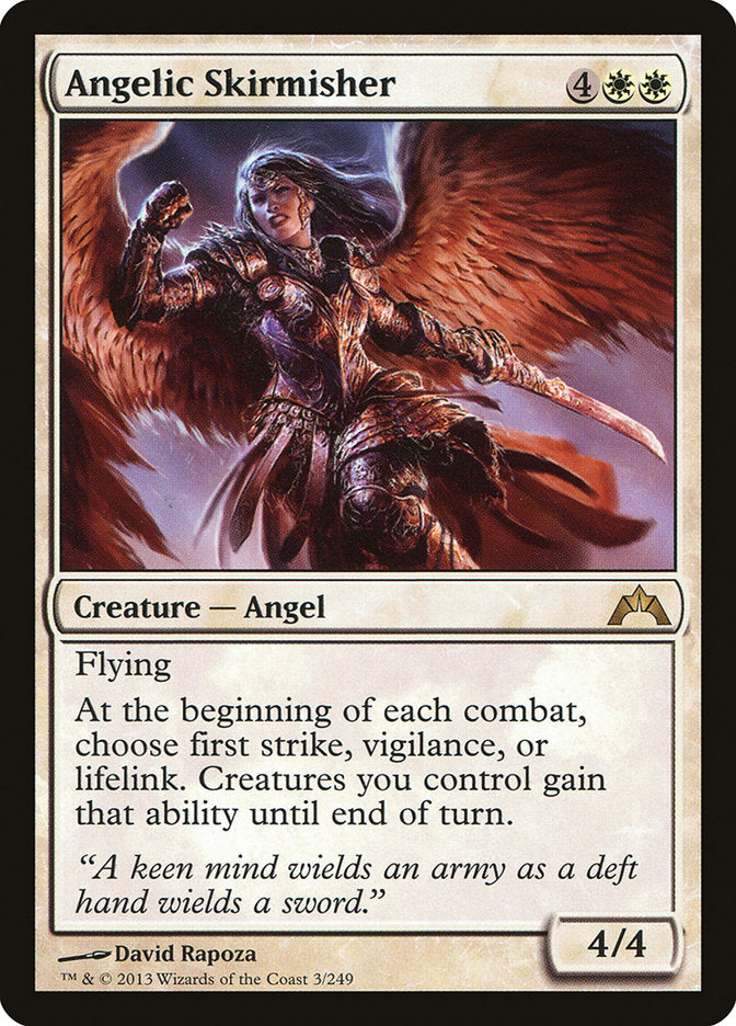 Angelic Skirmisher [Gatecrash] MTG Single Magic: The Gathering    | Red Claw Gaming