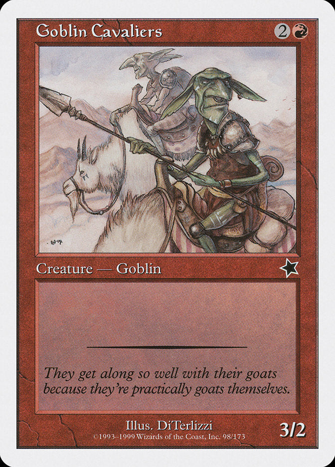 Goblin Cavaliers [Starter 1999] MTG Single Magic: The Gathering    | Red Claw Gaming