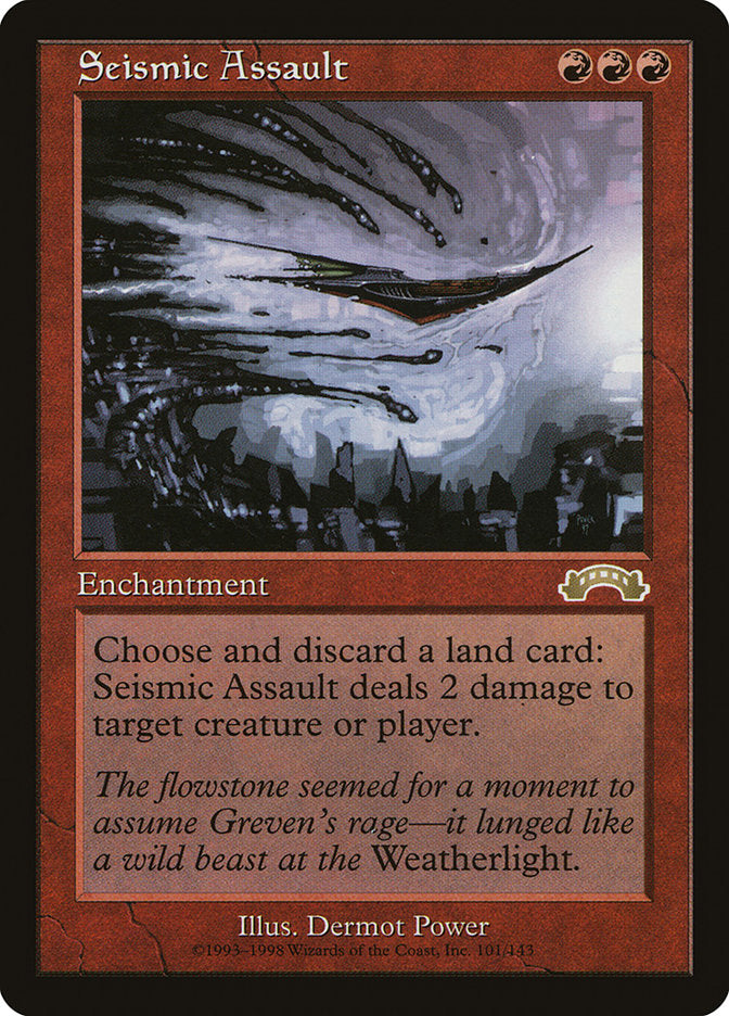 Seismic Assault [Exodus] MTG Single Magic: The Gathering    | Red Claw Gaming