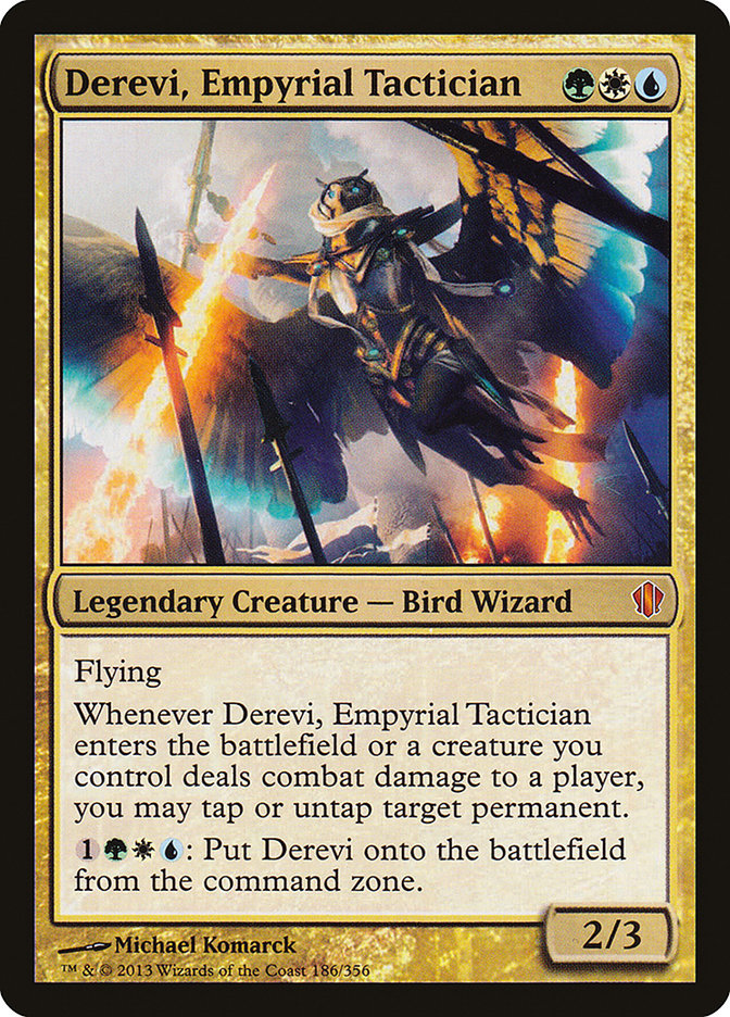 Derevi, Empyrial Tactician [Commander 2013] MTG Single Magic: The Gathering    | Red Claw Gaming
