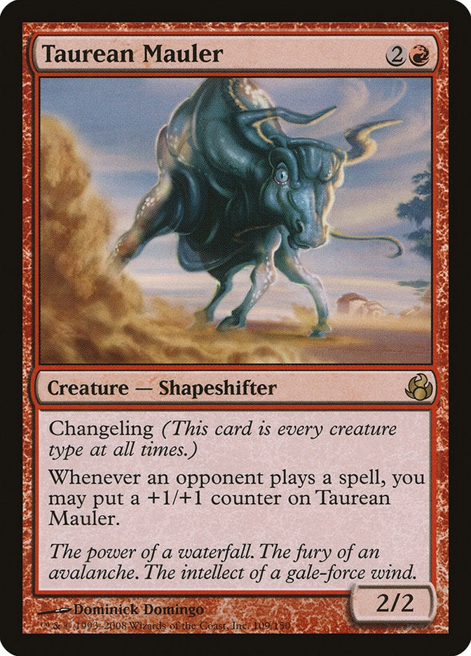 Taurean Mauler [Morningtide] MTG Single Magic: The Gathering    | Red Claw Gaming